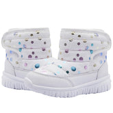 スノーブーツ キッズ ジュニアブーツ ベビー ウィンターブーツ 子供靴 冬用 アウトドア スノー シューズ 女の子 男の子 雪遊び スキー 雪用 ブーツ 防寒 防水 超軽量 滑り止め