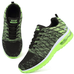 Running Shoes for Men Lightweight Tennis Shoes Athletic Air Cushion Walking Shoes Non Slip Breathable Fashion Sneakers Comfortable Mesh Sport Shoes Mens Workout Casual Gym Jogging Shoes