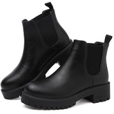 Bravover Girls Chelsea Boots Kids Girls School Boots Suitable For Schools And Travel