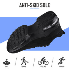 【Hanani】Womens Orthopedic Trainers Running Shoes Air Cushion Athletic Sports Lightweight Tennis Walking Sneakers Casual Mesh Breathable Ladies Fashion Plantar Fasciitis Jogging Shoes