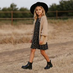 Bravover Girls Chelsea Boots Kids Girls School Boots Suitable For Schools And Travel