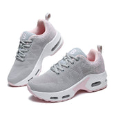 Womens Orthopedic Trainers Running Shoes Air Cushion Athletic Sports Lightweight Walking Sneakers Mesh Breathable Ladies Nursing Work Arch Support Plantar Fasciitis Jogging Shoes