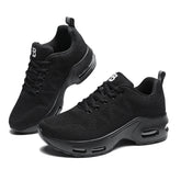 Womens Orthopedic Trainers Running Shoes Air Cushion Athletic Sports Lightweight Walking Sneakers Mesh Breathable Ladies Nursing Work Arch Support Plantar Fasciitis Jogging Shoes