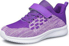 SoftFlow Boys Girls Sneakers Kids Shoes Unisex Lightweight Breathable Athletic Running Tennis Fitness Shoes for Toddler/Little Kid/Big Kid