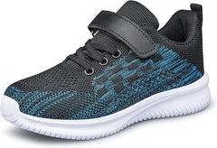 SoftFlow Boys Girls Sneakers Kids Shoes Unisex Lightweight Breathable Athletic Running Tennis Fitness Shoes for Toddler/Little Kid/Big Kid