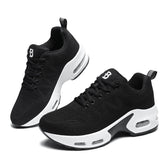 Womens Orthopedic Trainers Running Shoes Air Cushion Athletic Sports Lightweight Walking Sneakers Mesh Breathable Ladies Nursing Work Arch Support Plantar Fasciitis Jogging Shoes