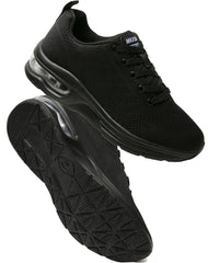 Maxome Laufschuhe Damen Turnschuhe Sportschuhe Damen Sneaker Luftpolster Stoßdämpfend Joggingschuhe Orthopädische Schuhe Leichte rutschfest Hallen Fitnessschuhe Atmungsaktiv Walkingschuhe Womens Trainers