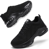 【Hanani】Womens Orthopedic Trainers Running Shoes Air Cushion Athletic Sports Lightweight Tennis Walking Sneakers Casual Mesh Breathable Ladies Fashion Plantar Fasciitis Jogging Shoes