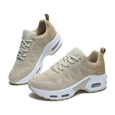 Womens Orthopedic Trainers Running Shoes Air Cushion Athletic Sports Lightweight Walking Sneakers Mesh Breathable Ladies Nursing Work Arch Support Plantar Fasciitis Jogging Shoes