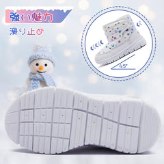 スノーブーツ キッズ ジュニアブーツ ベビー ウィンターブーツ 子供靴 冬用 アウトドア スノー シューズ 女の子 男の子 雪遊び スキー 雪用 ブーツ 防寒 防水 超軽量 滑り止め
