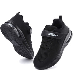 GoodValue Kids Running Shoes Boys Girls Tennis Shoes Air Cushion Sports Shoes Lightweight Breathable Fashion Sneakers Athletic Walking Shoes For Children Casual Gym Jogging Shoes Toddler/Little/Big Kid