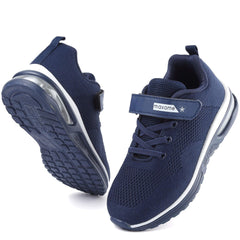 GoodValue Kids Running Shoes Boys Girls Tennis Shoes Air Cushion Sports Shoes Lightweight Breathable Fashion Sneakers Athletic Walking Shoes For Children Casual Gym Jogging Shoes Toddler/Little/Big Kid