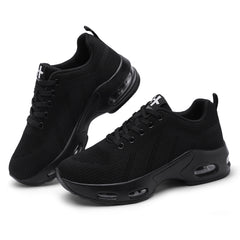 Laufschuhe Damen Turnschuhe Sneaker Orthopädische Atmungsaktives Joggingschuhe Leichte rutschfestmit Luftpolster Sneaker Straßenlaufschuhe Walkingschuhe Gym Women Running Shoes