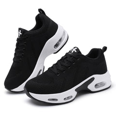 Laufschuhe Damen Turnschuhe Sneaker Orthopädische Atmungsaktives Joggingschuhe Leichte rutschfestmit Luftpolster Sneaker Straßenlaufschuhe Walkingschuhe Gym Women Running Shoes