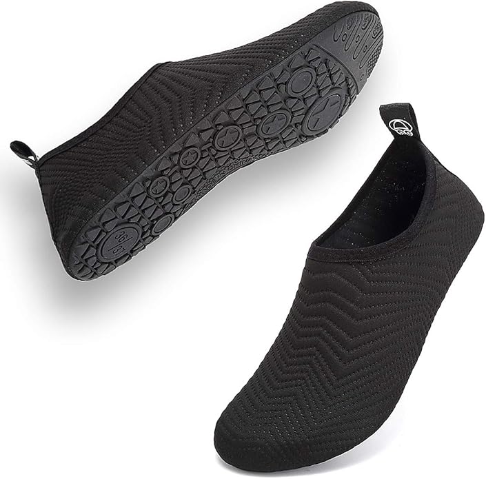 todaysunny Water Shoes Men Women Water Socks Aqua Shoes Socks Barefoot Skin Shoes Yoga Shoes Quick Dry Camo Dive Surf Swim Beach Shoes
