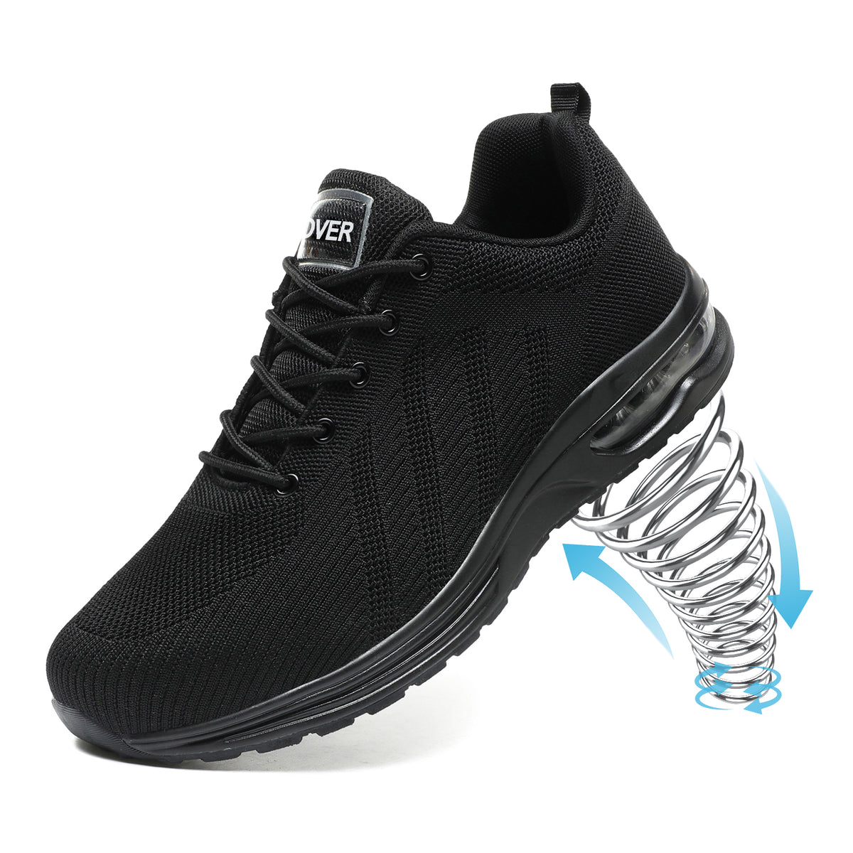 Chaussures de Sécurité Hommes Femme Embout Acier Chaussures Baskets de Secruite Légère Chaussure Travail Confortable Respirantes Chaussure de Chantier Antidérapantes