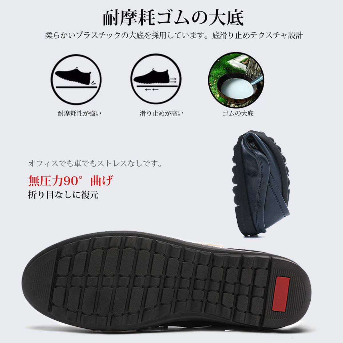 Hanani Penny Loafers Men Shoes Slip On Moccasins Driving Shoes Lightweight Flats Leather Casual Boat Shoes Walking Shoes