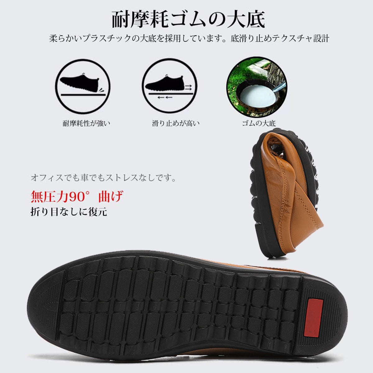 Hanani Penny Loafers Men Shoes Slip On Moccasins Driving Shoes Lightweight Flats Leather Casual Boat Shoes Walking Shoes