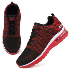 Running Shoes for Men Lightweight Tennis Shoes Athletic Air Cushion Walking Shoes Non Slip Breathable Fashion Sneakers Comfortable Mesh Sport Shoes Mens Workout Casual Gym Jogging Shoes