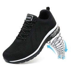 Chaussures de Sécurité Hommes Femme Embout Acier Chaussures Baskets de Secruite Légère Chaussure Travail Confortable Respirantes Chaussure de Chantier Antidérapantes