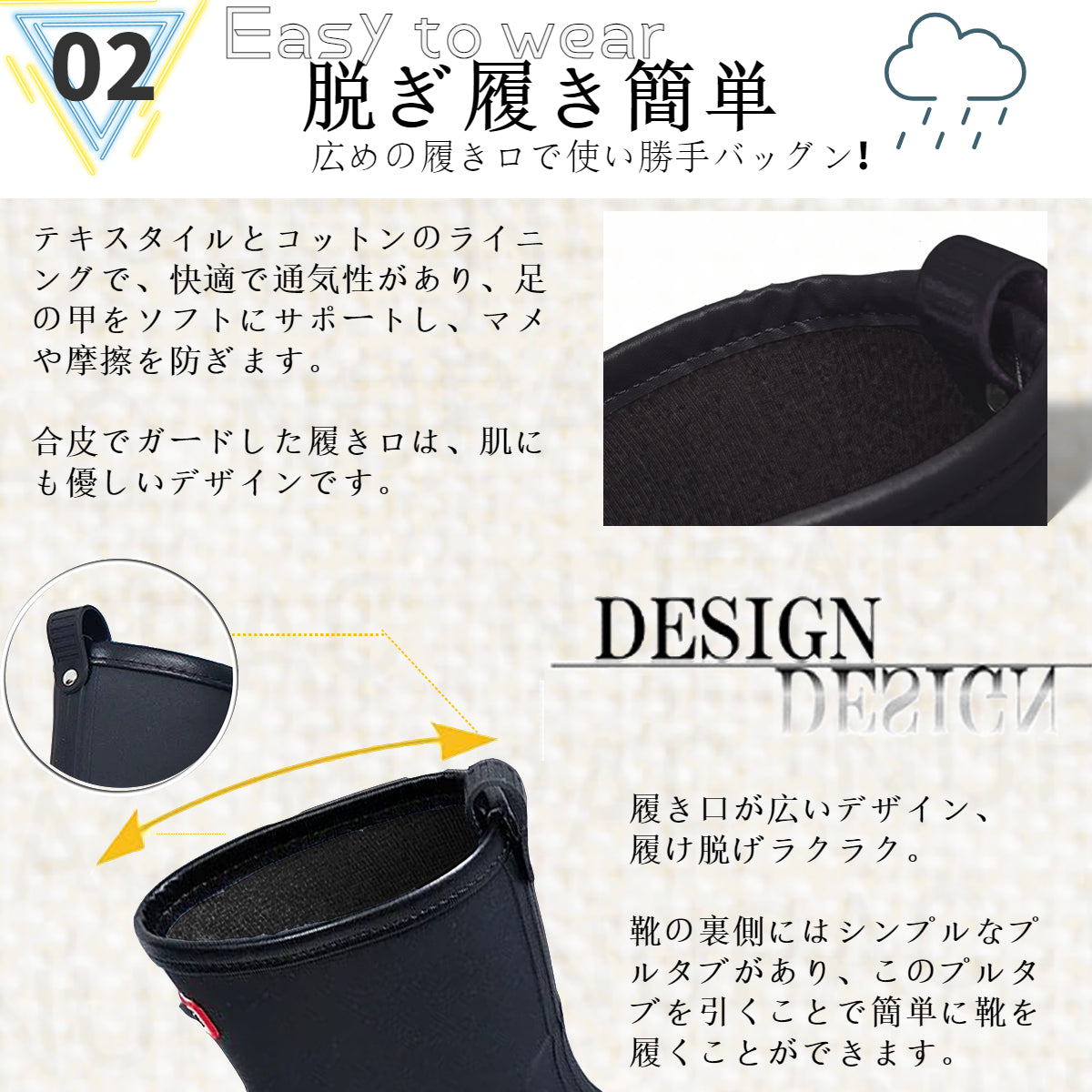 [Maxome] レインブーツ レディース レインシューズ 長靴 防水シューズ 雨靴 ショート ブーツ 軽量 滑り止め 晴雨兼用 通勤 通学 梅雨対策 台風 園芸 釣り 農作業 短靴 rain shoes