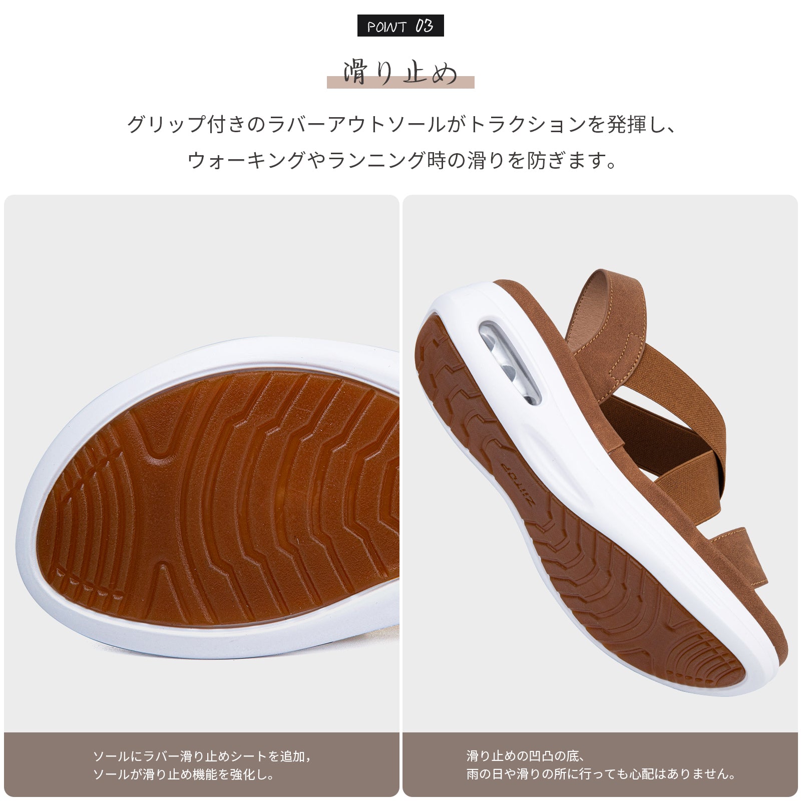 [Maxome] サンダル レディース 歩きやすい 厚底 スポーツサンダル エアクッション ゴムフィットサンダル クロスベルト 夏 疲れない 軽量 痛くない オフィスサンダル スリッポン ウォーキング ウェッジ 美脚 通勤 カジュアル おしゃれ