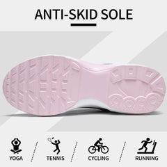 Womens Orthopedic Trainers Running Shoes Air Cushion Athletic Sports Lightweight Walking Sneakers Mesh Breathable Ladies Nursing Work Arch Support Plantar Fasciitis Jogging Shoes