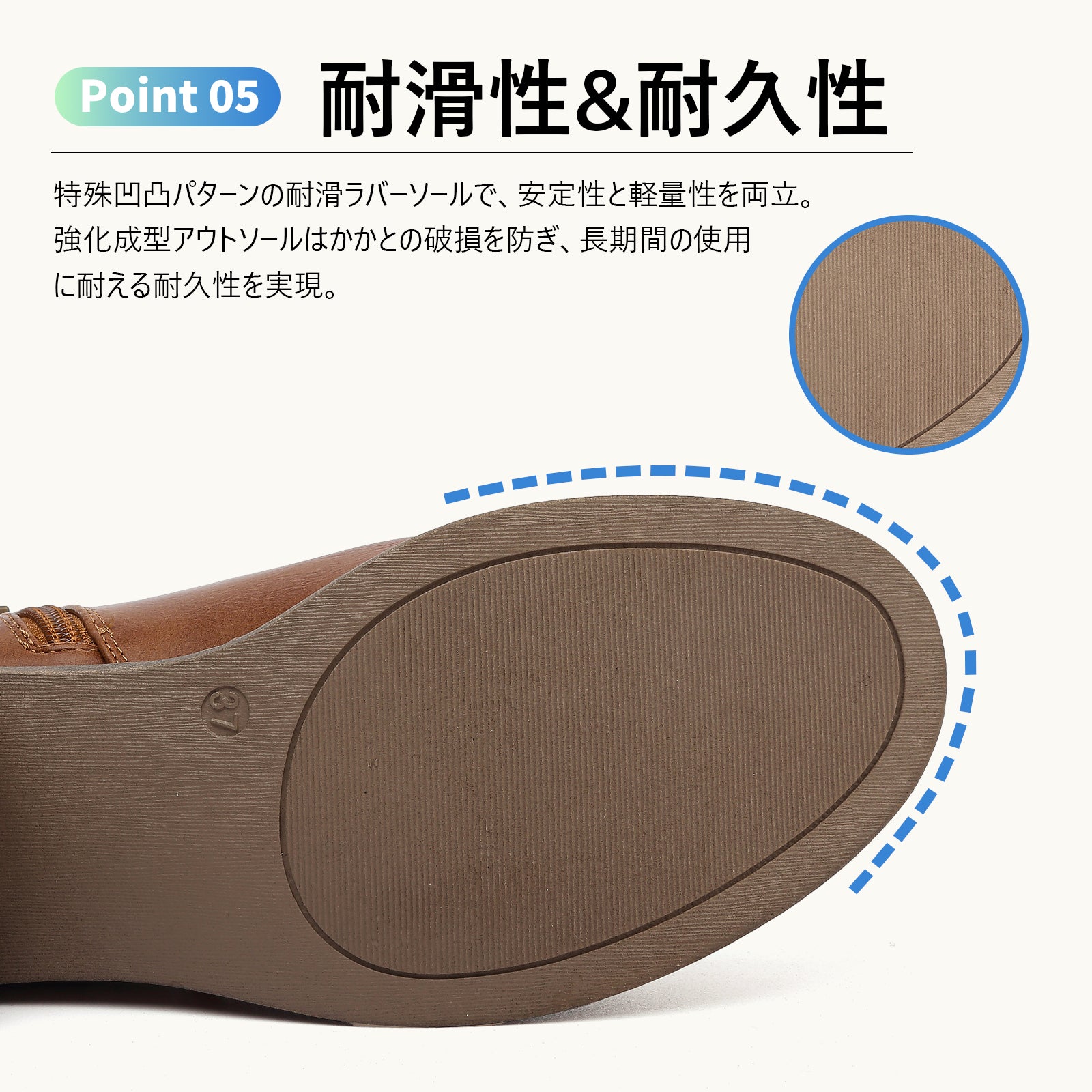 [Hanani] ショートブーツ レディース 歩きやすい 厚底 防水 太ヒール サイドゴアブーツ レディース サイドジップ 黒 無地 革靴 シンプル 美脚 アンクルブーティー 秋 冬用 boots for women