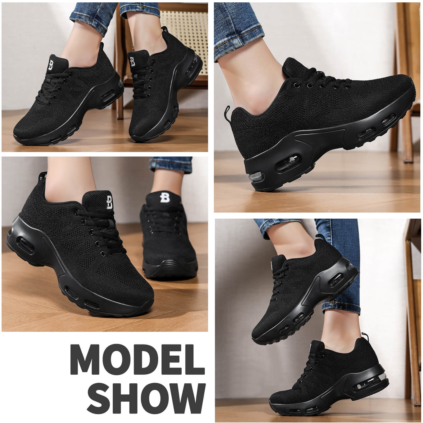 Womens Orthopedic Trainers Running Shoes Air Cushion Athletic Sports Lightweight Walking Sneakers Mesh Breathable Ladies Nursing Work Arch Support Plantar Fasciitis Jogging Shoes