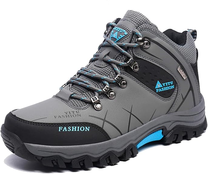 [RDGO] メンズ トレッキングシューズ ハイキングシューズ 登山靴 アウトドアシューズ 防滑 ローカット ウォーキングシューズ 防水 大きいサイズ 幅広 スニーカー