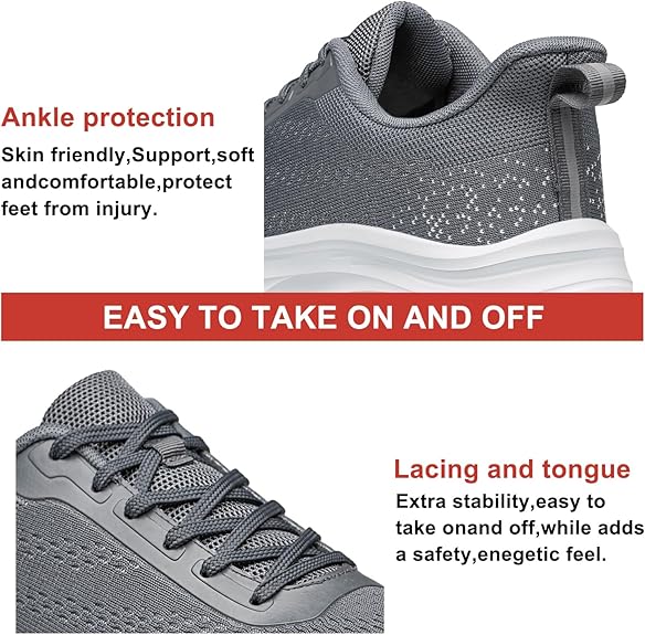 CoreXArch Mens Running Shoes Walking Shoes Casual Lightweight Workout Gym Tennis Shoes Sneakers