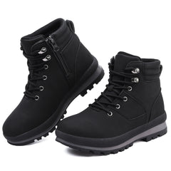 Walking Boots Womens Work Ankle Hiking Boot Waterproof Mid Calf Boots Lace up lightweight Non-Slip Outdoor Trekking