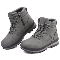 Walking Boots Womens Work Ankle Hiking Boot Waterproof Mid Calf Boots Lace up lightweight Non-Slip Outdoor Trekking