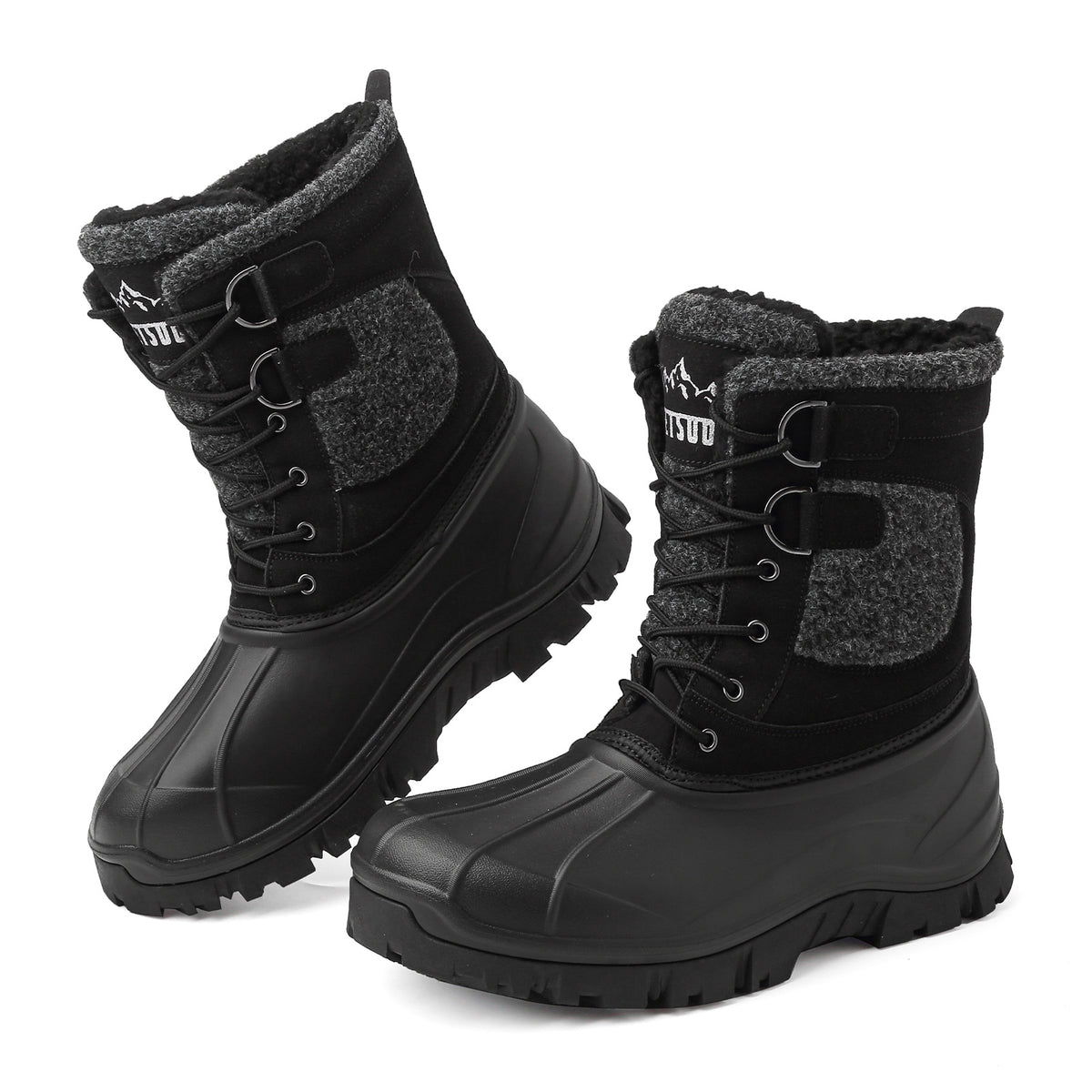 Men's Snow Boots Waterproof Winter Boots Insulated Cold Weather Man Outdoor Shoes