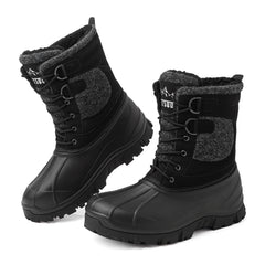 Men's Snow Boots Waterproof Winter Boots Insulated Cold Weather Man Outdoor Shoes