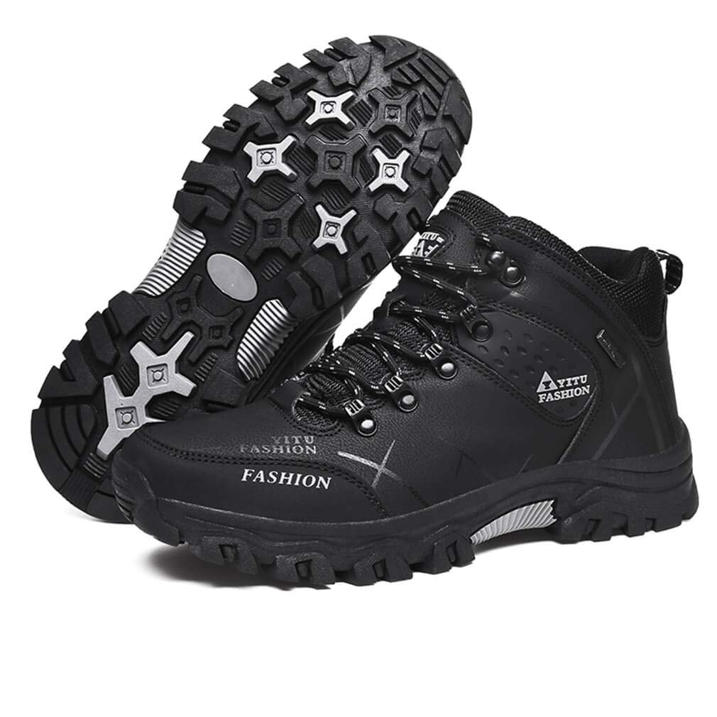 [RDGO] メンズ トレッキングシューズ ハイキングシューズ 登山靴 アウトドアシューズ 防滑 ローカット ウォーキングシューズ 防水 大きいサイズ 幅広 スニーカー